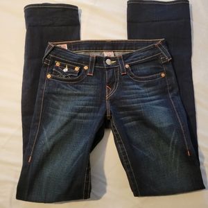 True Religion Indigo Boot Cut Jeans